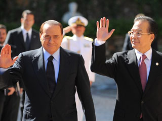 Italia y China aumentarán comercio fifu
