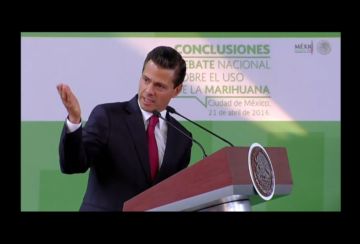 Así propone Peña Nieto legalizar la marihuana en México
