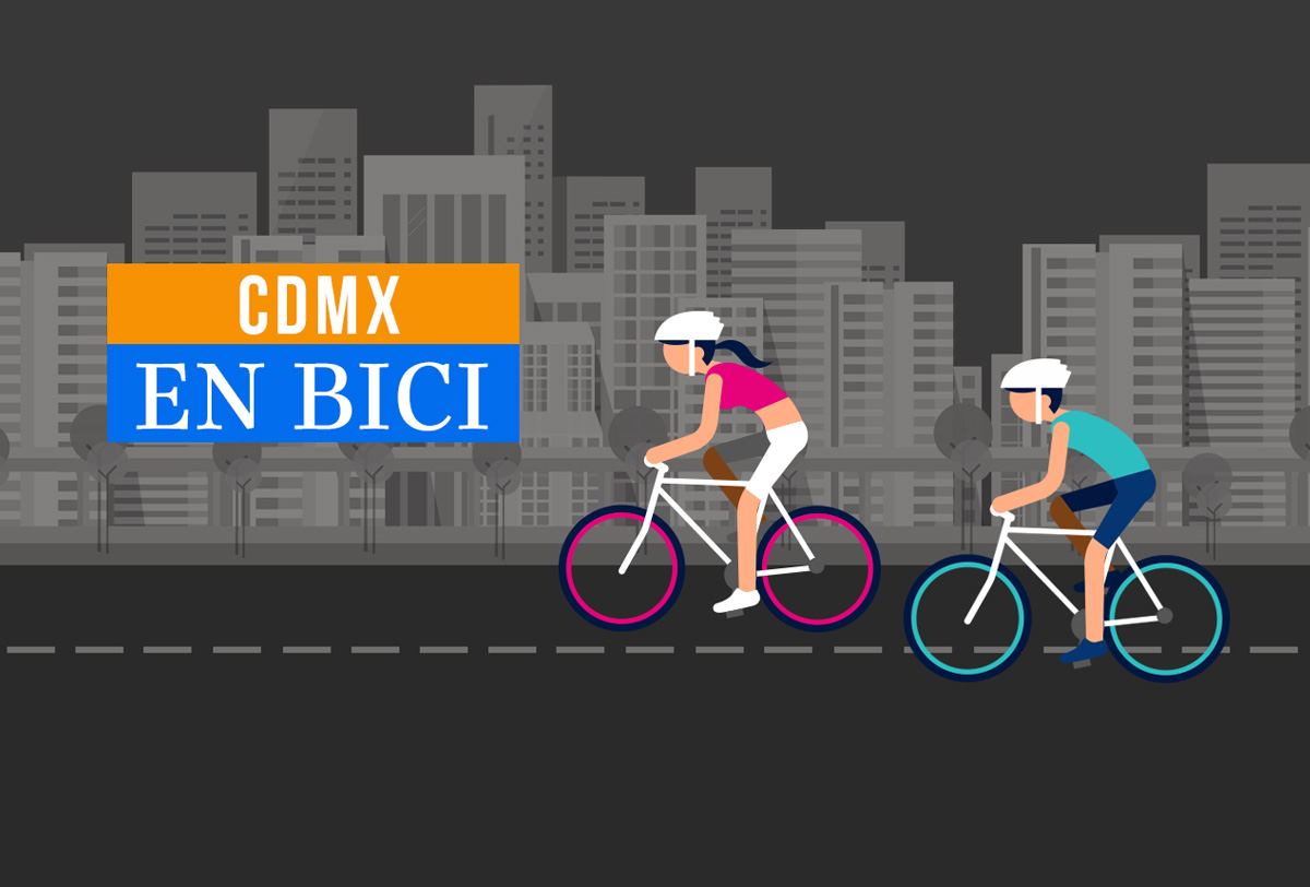 CDMX en bici: rápida, no contamina, pero arriesgas la vida
