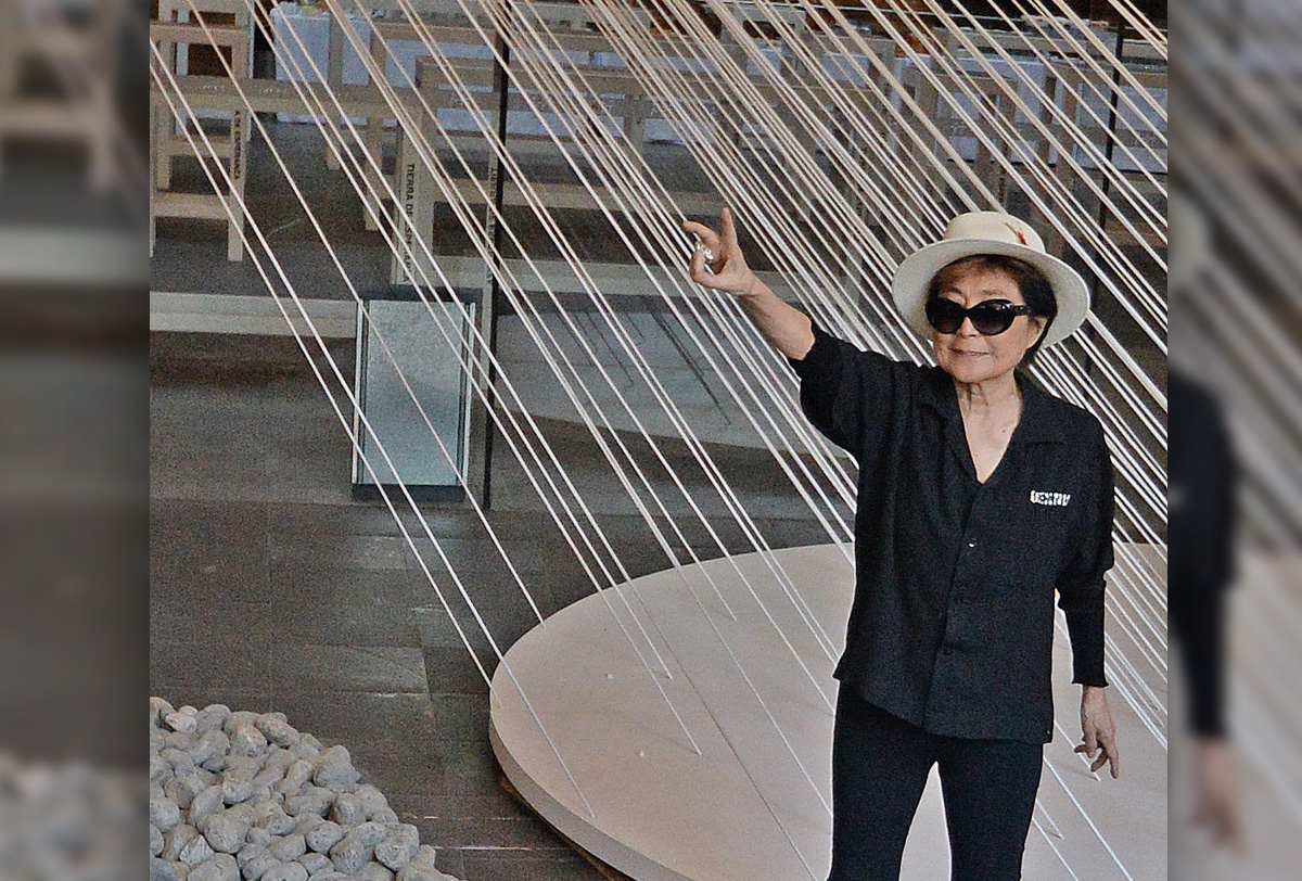 Para reflexionar: 9 frases de Yoko Ono en su paso por México