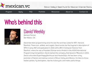 Mexican.VC apuesta por startups mexicanas