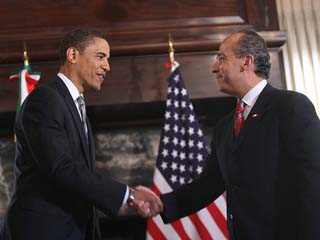 Calderón se reúne con Obama fifu