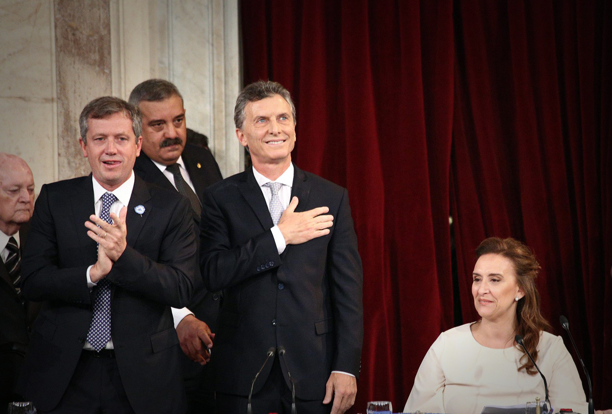 Mauricio Macri jura como presidente de Argentina fifu