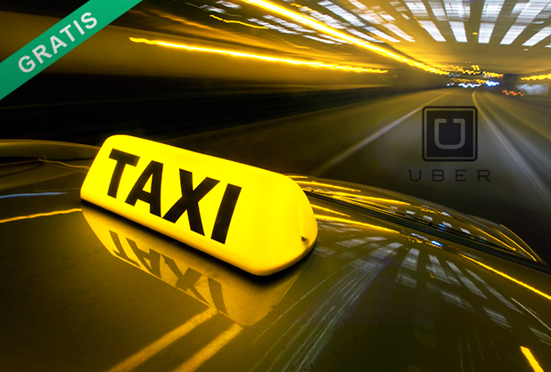 Uber responde con viajes gratis por marcha de taxistas fifu