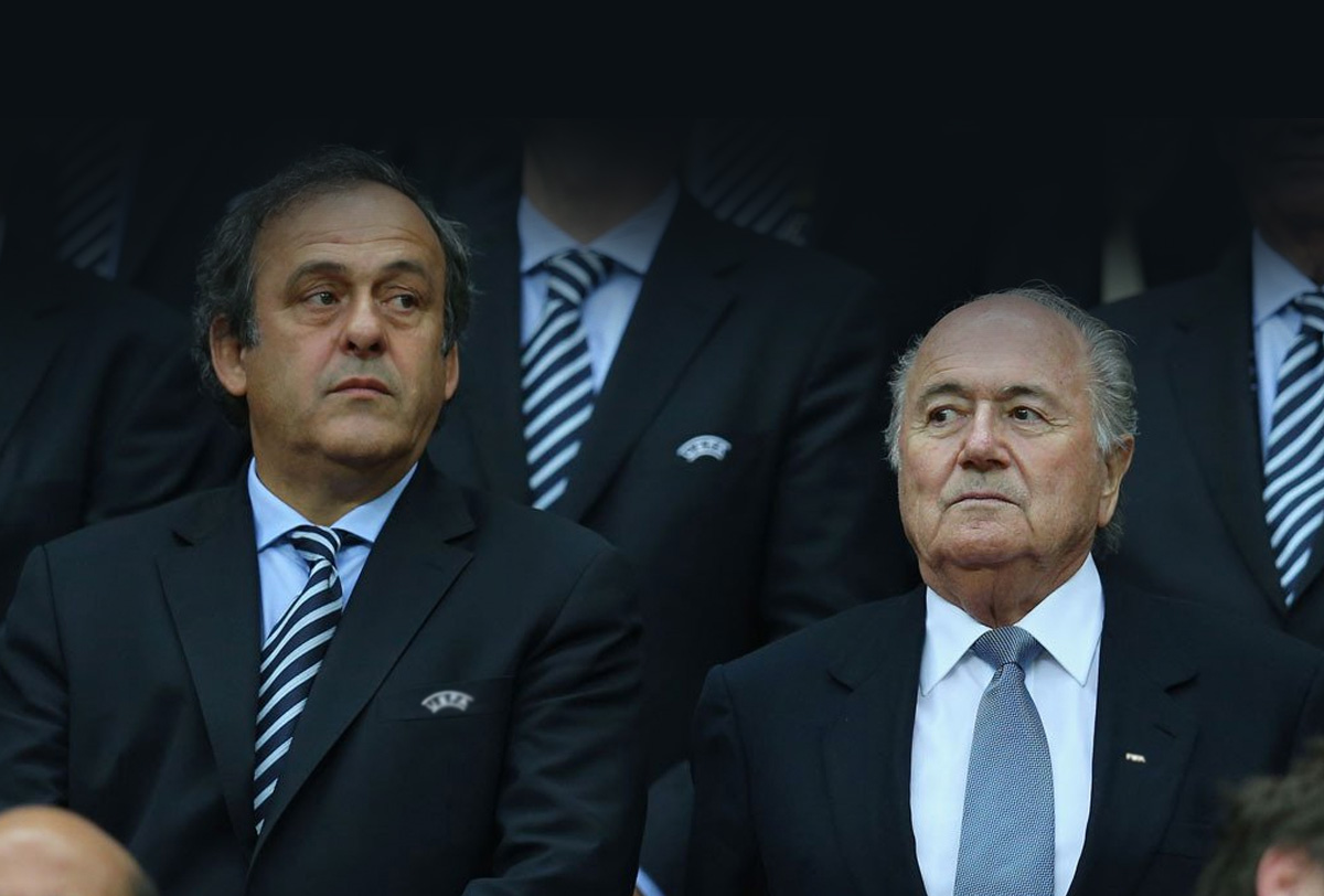 FIFA inhabilita a Blatter y Platini por 8 años fifu