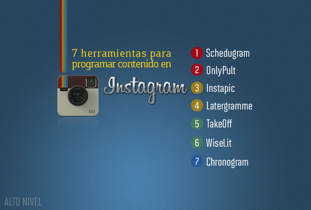 7 herramientas para programar contenido en Instagram fifu