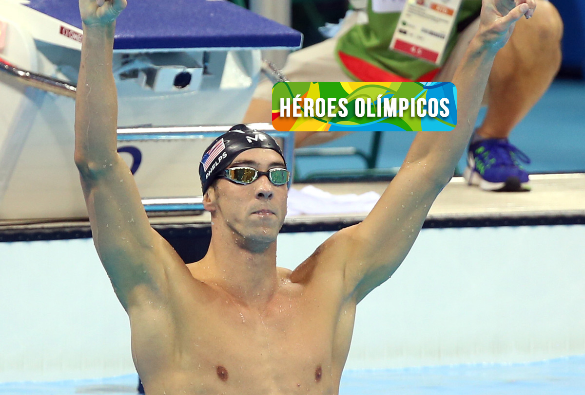 Michael Phelps, el tritón que le tenía miedo al agua fifu