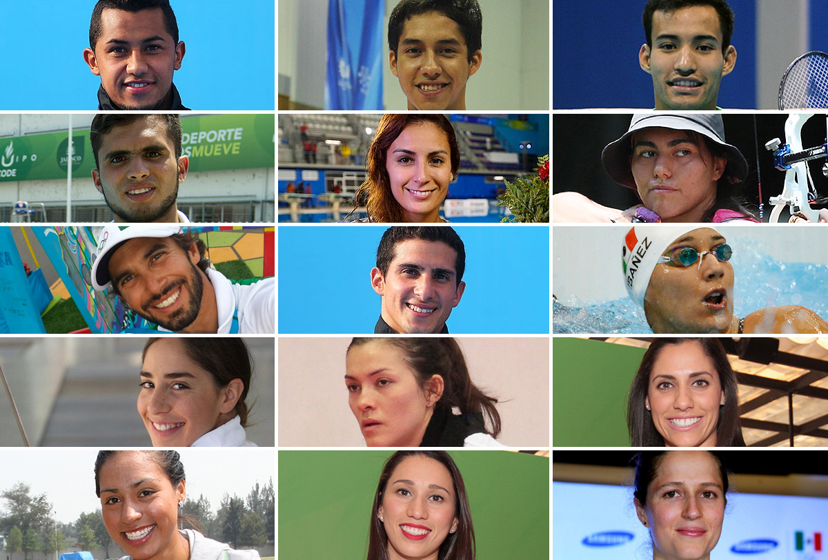 Qué estudian los deportistas mexicanos que van a Río 2016