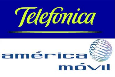 Telefónica y América Móvil crecen en mercados bursátiles internacionales