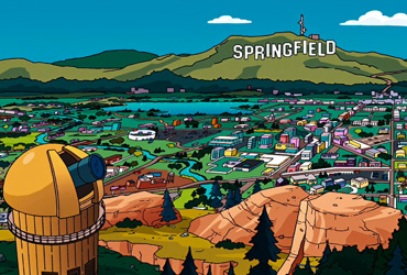 ¡Ay caramba! Los Simpson y Springfield ya existen en el mapa fifu