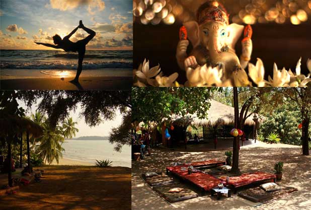 Retiro de yoga en Goa, India fifu