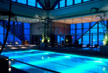 Atrium Pool del hotel Park Hyatt fifu