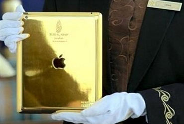Burj Al Arab ofrece iPad de oro como “conserje personal” fifu