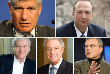 Los cinco publicistas más ricos del mundo