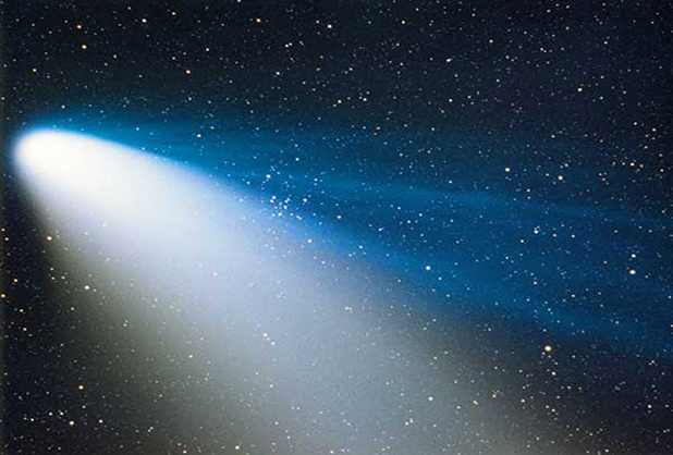El cometa Hale-Bopp
