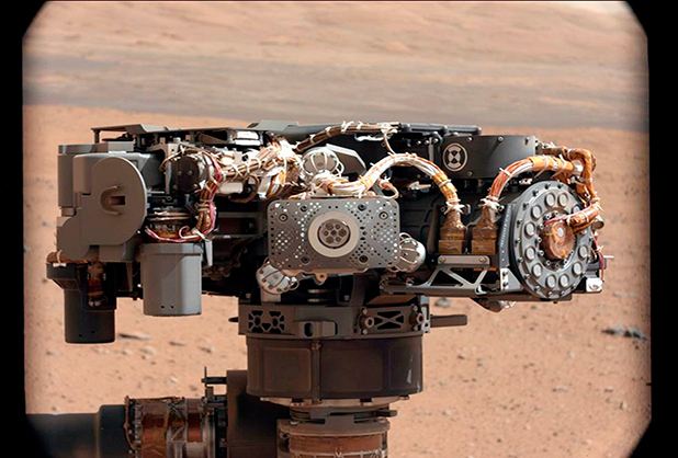 El Curiosity se autorretrata y se dispone a recorrer Marte fifu