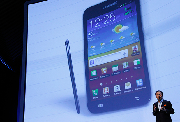 Samsung muestra su nueva Galaxy Note fifu
