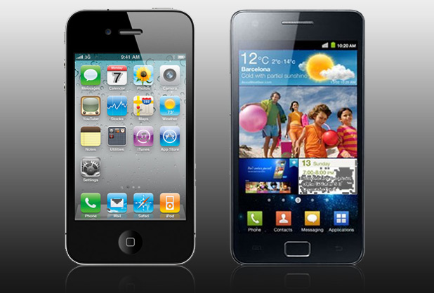 Round 1:  iPhone 4S vs Samsung Galaxy SII fifu