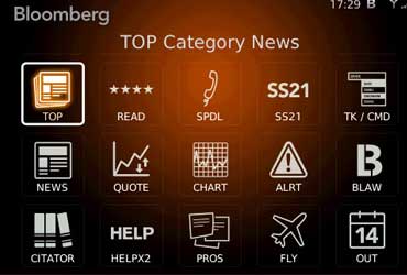 Bloomberg Mobile para BlackBerry fifu