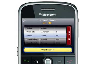 Urbanspoon para BlackBerry fifu