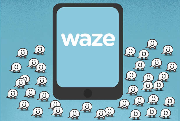 Waze incluye anuncios en sus mapas fifu