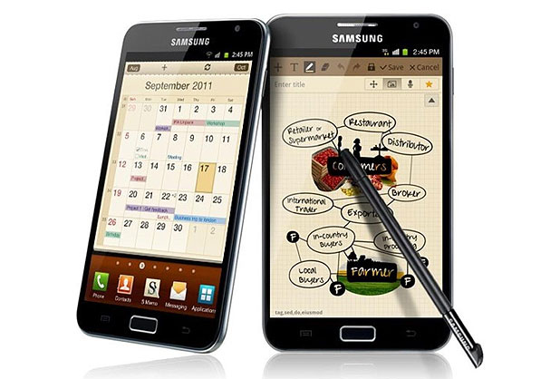 Galaxy Note de Samsung, la hermana menor de la serie fifu