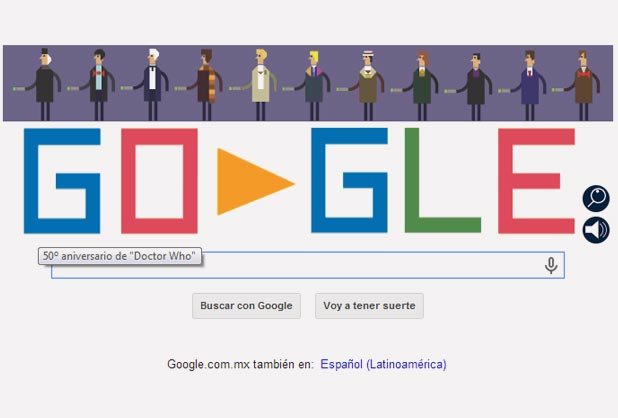 Google celebra a Dr. Who con videojuego fifu