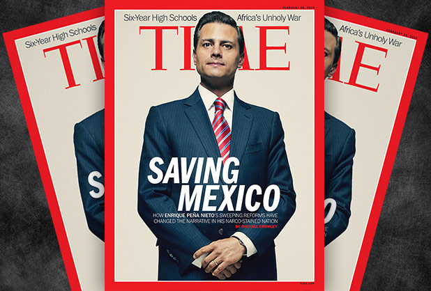 Peña Nieto está ‘salvando a México’: Time fifu