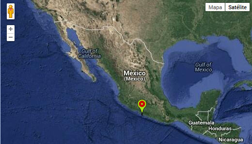 Se registra sismo de 6.4 grados Richter en México