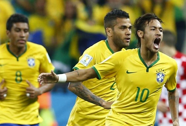 Brasil gana 3 a 1 a Croacia en partido inaugural
