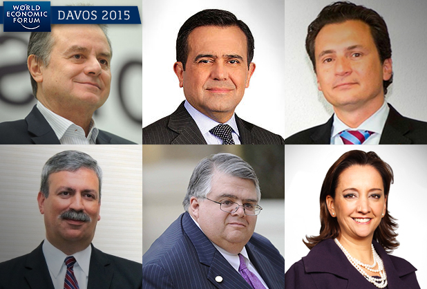 ¿Quiénes representarán a México en Davos 2015? fifu