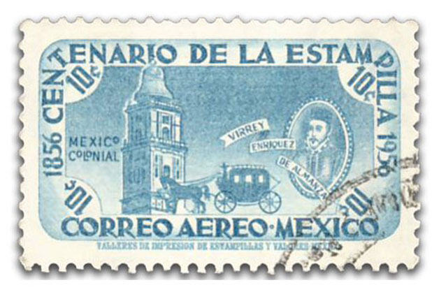 158 años del timbre postal en México fifu