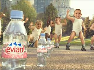 Evian y su exitoso video publicitario