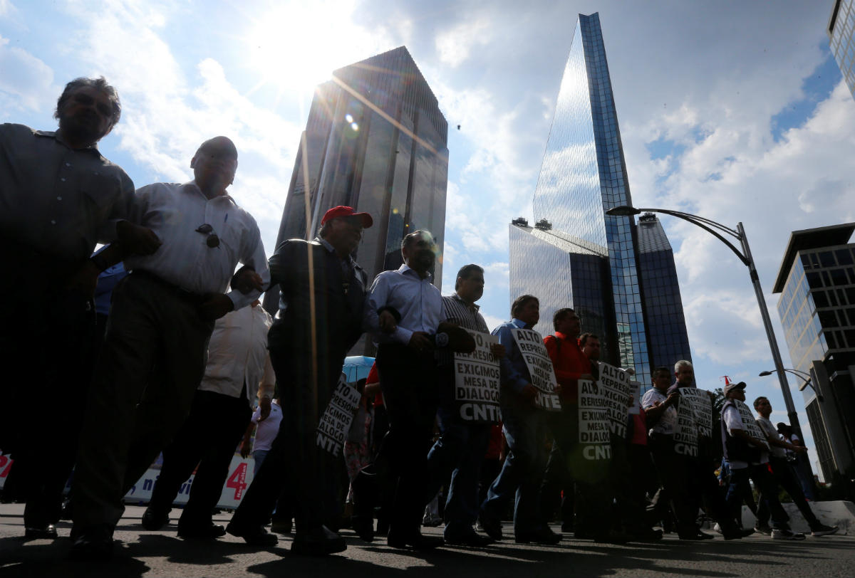Comercios acusan pérdidas de 7,500 mdp por marchas de CNTE fifu