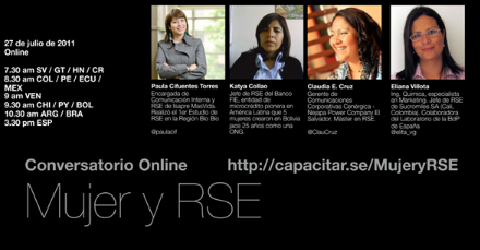 Mujeres especialistas en RSE intecambian experiencias en foro