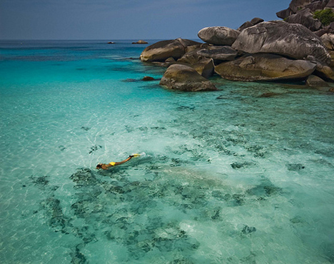 Los escenarios fantásticos de las islas del mar de Andamán fifu