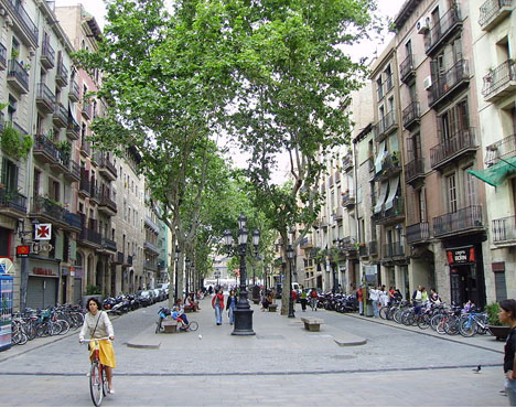El barrio Born de Barcelona, intrincado laberinto fifu