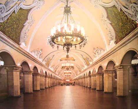 Los palacios subterráneos de Moscú fifu