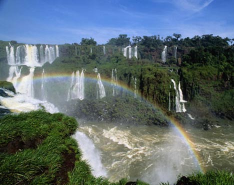De noche en las cataratas de Iguazú fifu