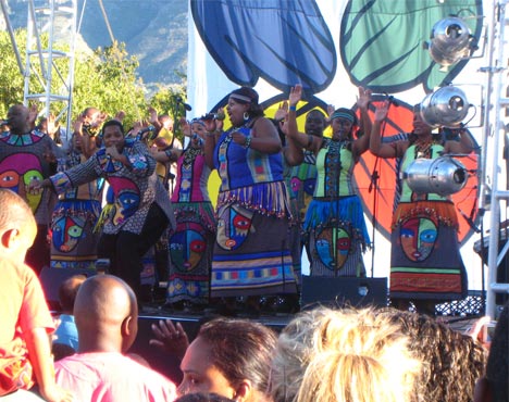 Música y fiestas tradicionales en Sudáfrica fifu