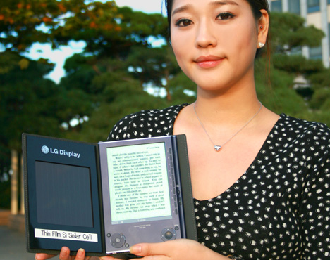 Ebooks solares, el próximo paso de LG fifu