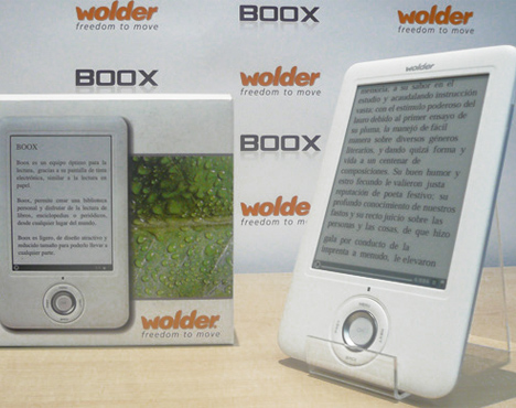 Wolder Boox, el nuevo libro electrónico fifu