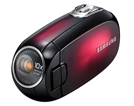 Tres nuevas cámaras de video de Samsung