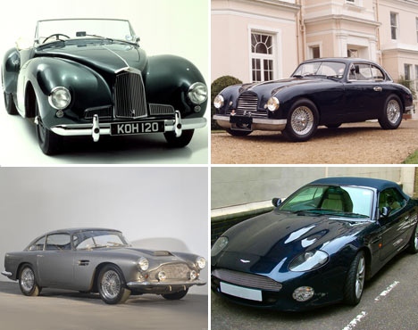 La evolución de los Aston Martin fifu