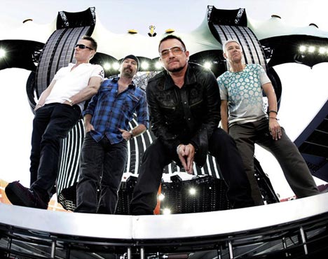 U2, irlandeses de la música y la paz fifu