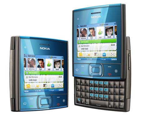 Nokia X5-01, muchos colores y un gran teclado