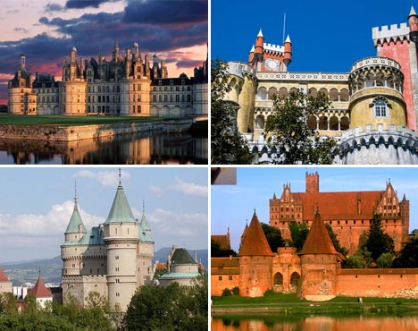 Top Ten de castillos de Europa fifu