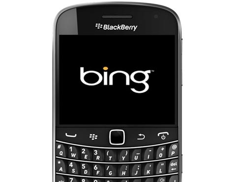 BlackBerrys incluirán el navegador Bing fifu