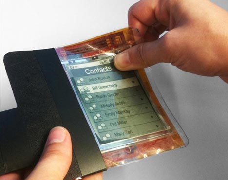 PaperPhone: un nuevo smartphone tan delgado como el papel fifu