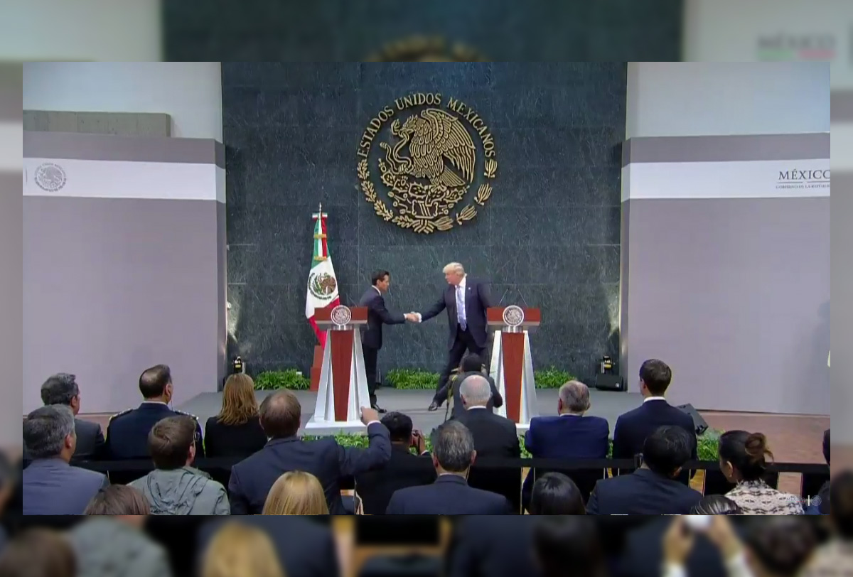 Los 5 puntos que trataron Enrique Peña Nieto y Donald Trump fifu